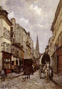 La Grande-Rue,Argenteuil, Alfred Sisley